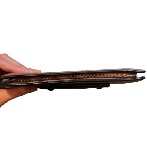 EUC Chloé Alice Pink Leather Snap Long Wallet